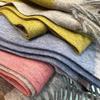 Дизайнерский женский шарф из 100% чистой шерсти: Стильный, Цветосочетающийся, Узкий, Высококлассный, Теплый зимний шейный аксессуар для пар и пассажиров.