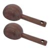 Walnut Coffee Scoop Elegant Wooden Spoon Coffee Accessories Walnut Teaspoon  Coffee Brewing