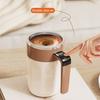 Yousheng Магнитная электрическая кофейная кружка Магнитная саморазмешивающая кружка Дорожная кружка из нержавеющей стали с двойными стенками Вакуумная кружка для чая Молоко Горячий шоколад
