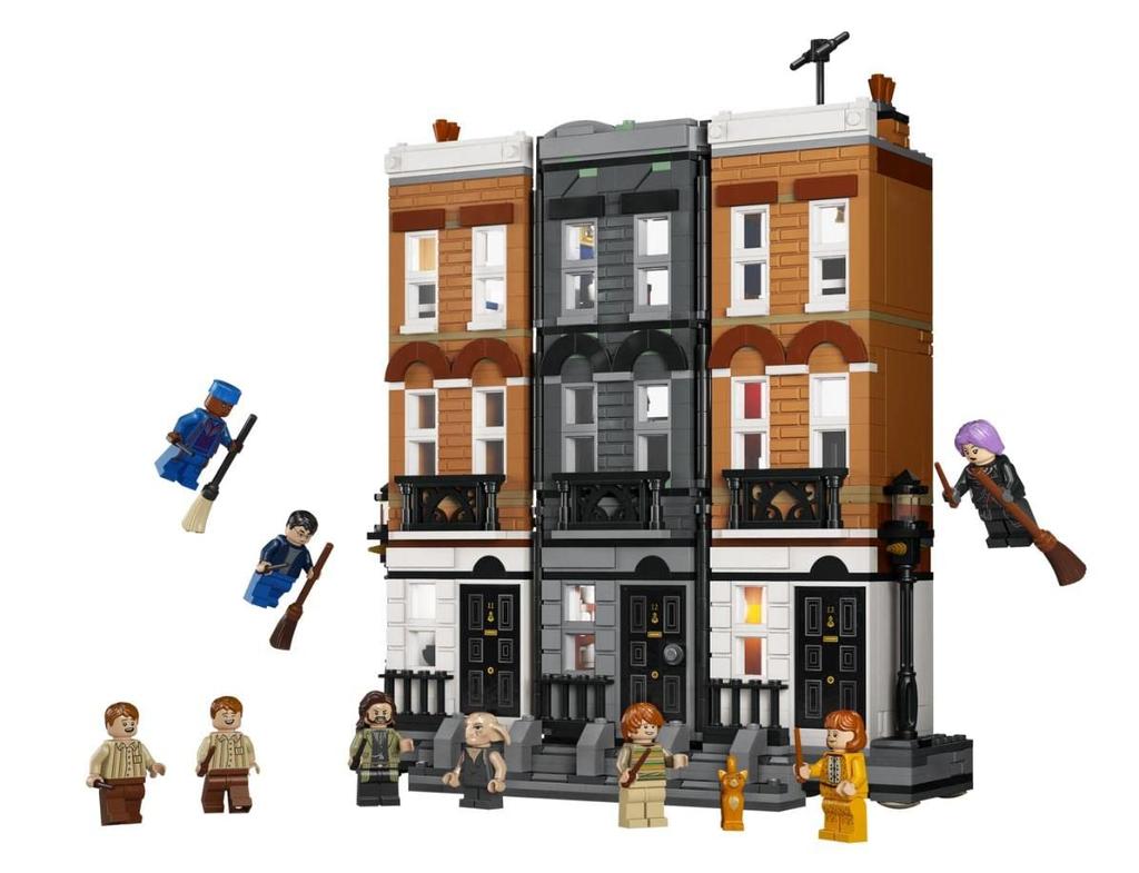 LEGO Harry Potter Grimmauld Place 12 76408 Toy Block Present Fantasy City Building Boys Girls 8 Years Old and Up