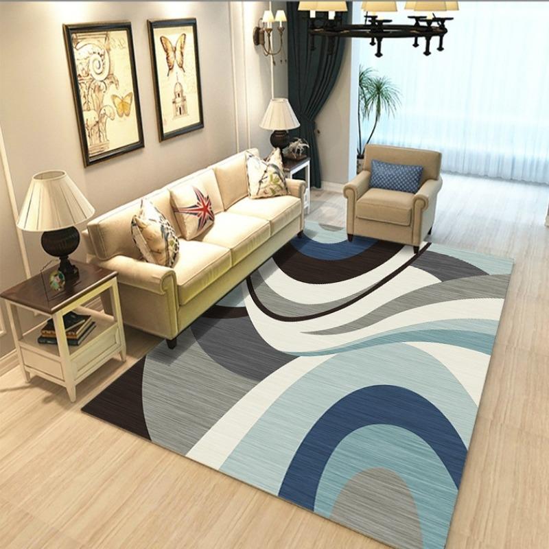 Ковер Nordic Geometry для дома, гостиной, спальни, дивана, придверный коврик, декор, ковер большой площади, нескользящий коврик для пола, современный принт, мода