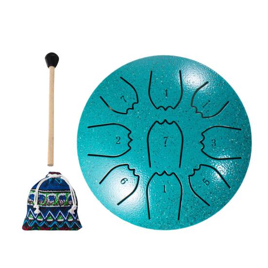 Steel Tongue Drum 46118 Inch 46243 Tone Rain Drum for Outside Garden Sound Healing Musical Instruments for Adults Kids