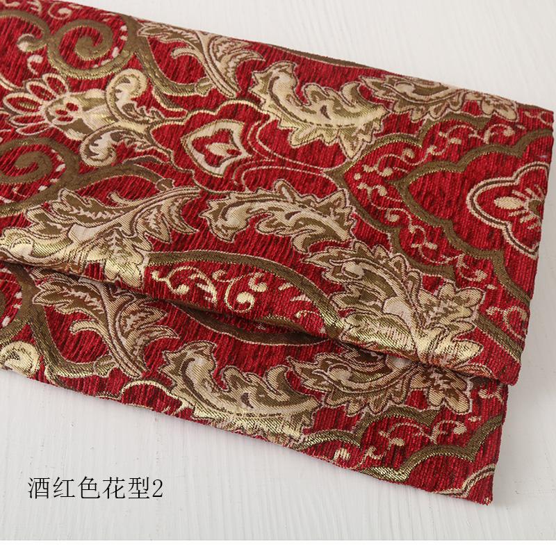 Жаккардовая Шенилловая Диванная Ткань Европейский Стиль Высокая Точность для Обивки Домашний Декор Драпировочные Чехлы Метрами