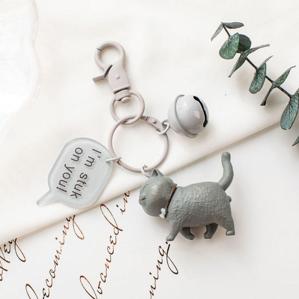 Кошка Кошка Брелки Украшения Брелок Пряжка Милый Брелок Любители Домашних Животных