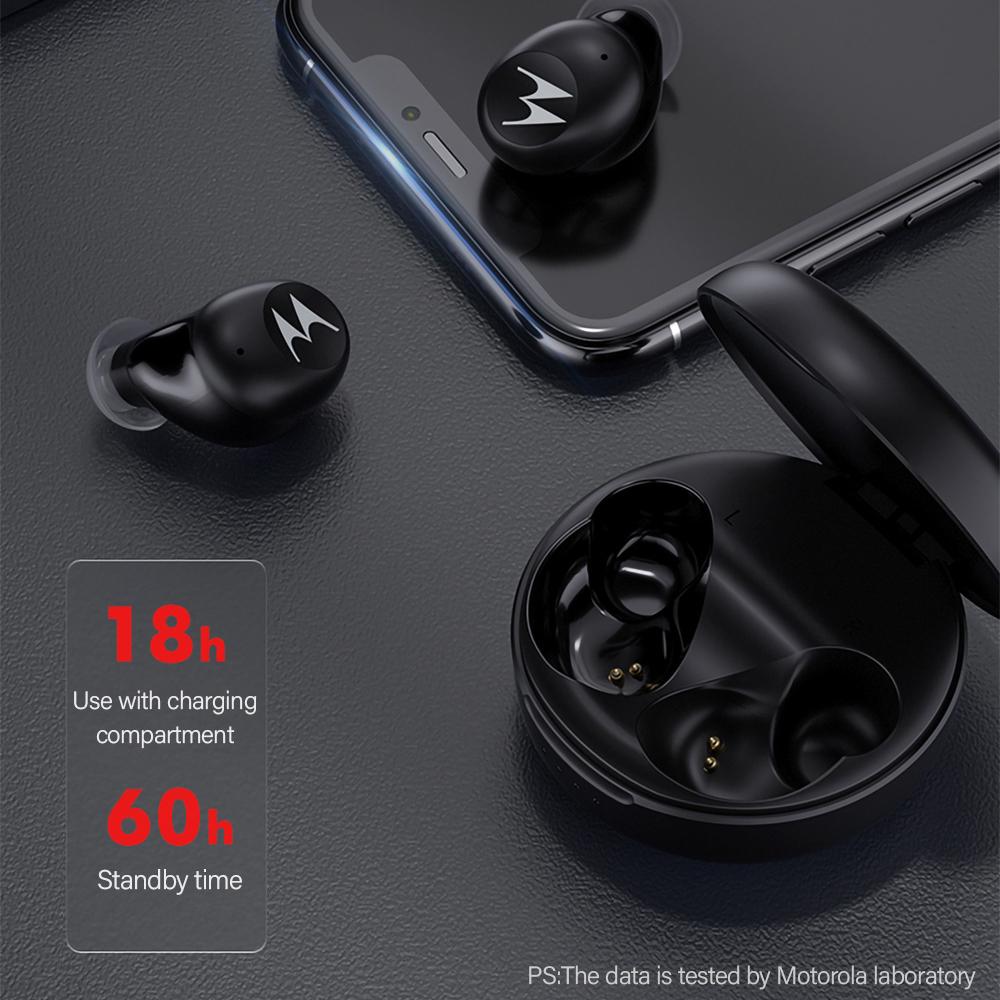 Lenovo Motorola VerveBuds 220 Bluetooth 5.0 Наушники True Wireless Наушники 3D Стерео HiFi Tws Наушники Спортивная игровая гарнитура