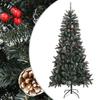 Day and Night - Day and Night Artificial Christmas Tree with Green PVC Stand 240 Cm