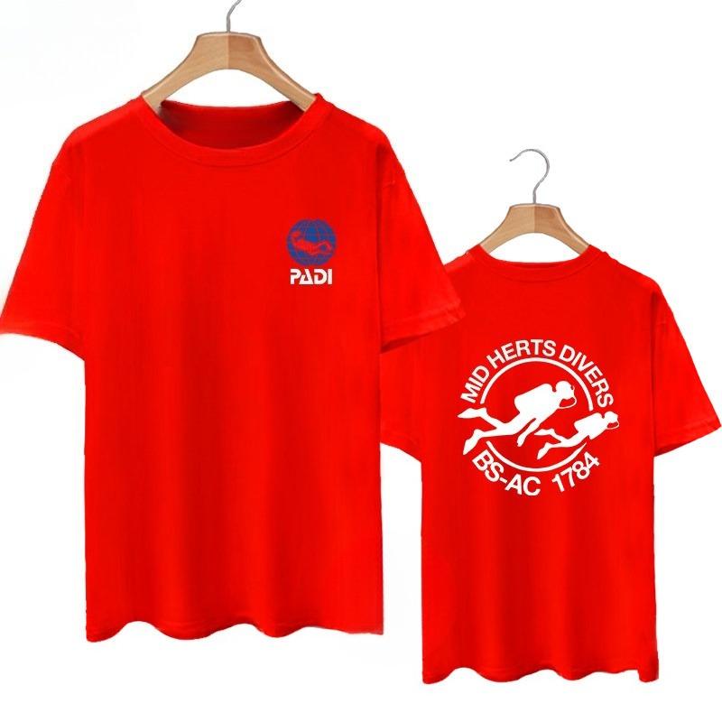 CMAS World Underwater Association PADI Diving Instructor Association Tshirt Unisexs Clothing and Womens 2026 Summer New T Shirt