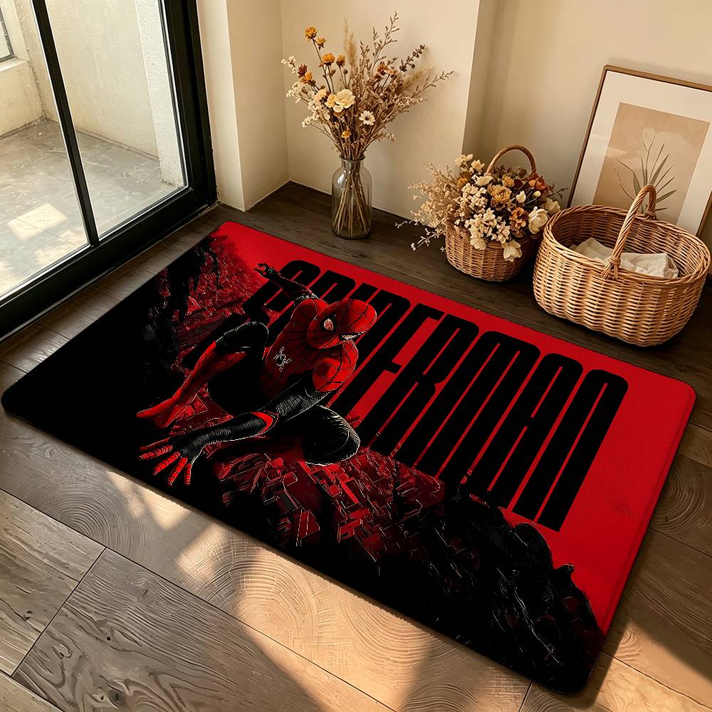 Cool-S-spider-M-manS Carpet Bathroom Anti-slip Mat Door Mat Home Decoration Mat Entrance Door Mat Scratch-resistant Door Mat