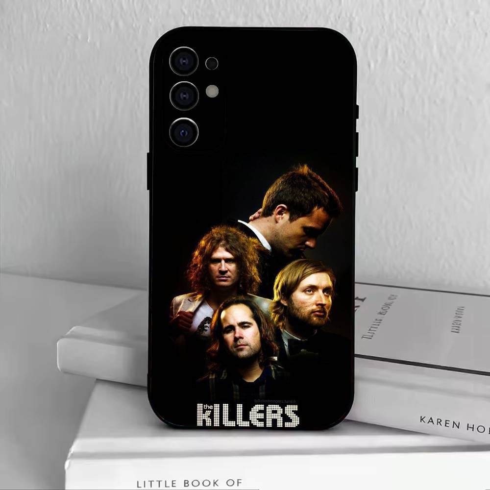 Band The k-Killers Phone Case Black Silicone Soft For Samsung S25,S24,S21,S22,S23,S30,Ultra,S20,Plus,Fe,Lite