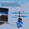 Induction Hover Robot Toy Stem Flying Aircraft With Auto-Sensing Technology Energy-Saving Educational Toys For Kids Birthday