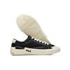 Fila Fusion Канвас Модные Удобные Прочные Легкие Низкие Кеды для Скейтбординга Женские Кроссовки Черный Белый T12W125107FBK
