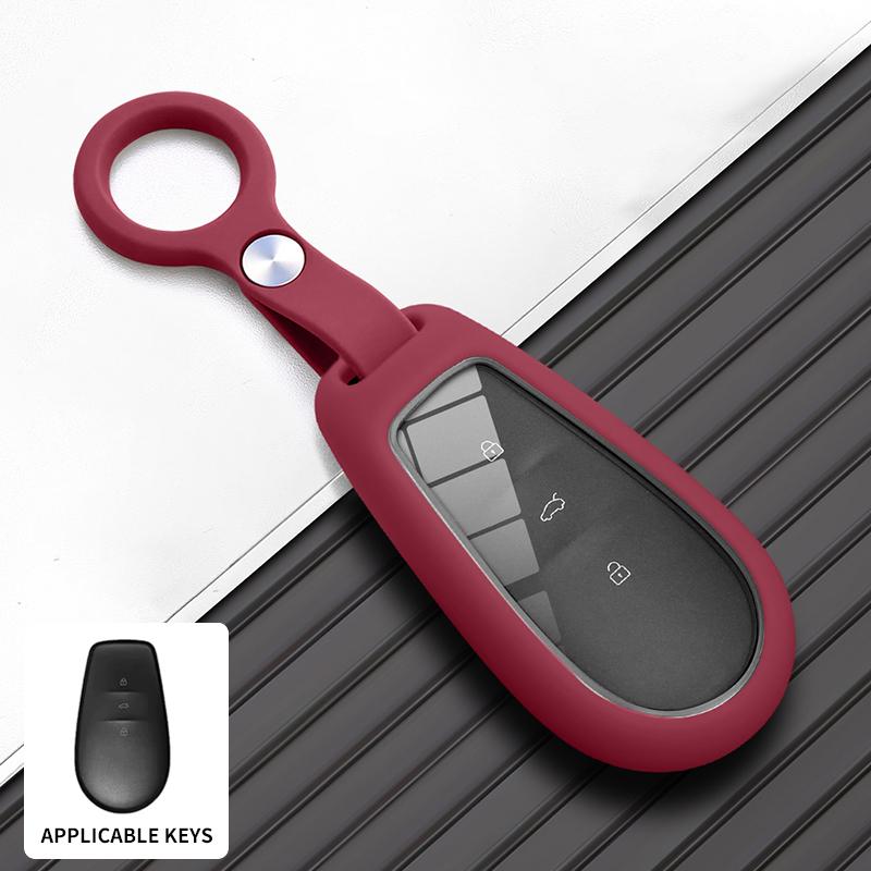 Premium Silicone Key Fob Cover for Nissan New Models Luxury Soft Car Key Case