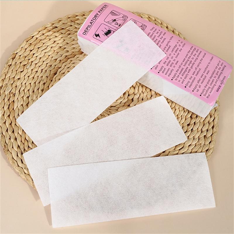 1 Рулон 50м 100м Нетканые Восковые Полоски Для Удаления Волос Body Cloth Hair Remove Восковая Бумага Рулоны Удаление Волос Эпилятор Салон Красоты