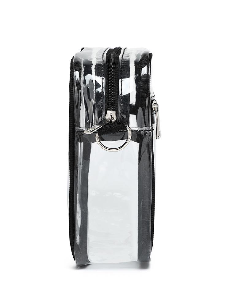 Прозрачная ПВХ Сумка-кроссбоди для Путешествий – Легкая для Пляжа и Прогулок