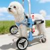 Pet Forelimb Wheelchair Breathable Small Dog Assisted Vehicle Adjustable Height Cat and Dog Forelimb Disabled Wheelchair