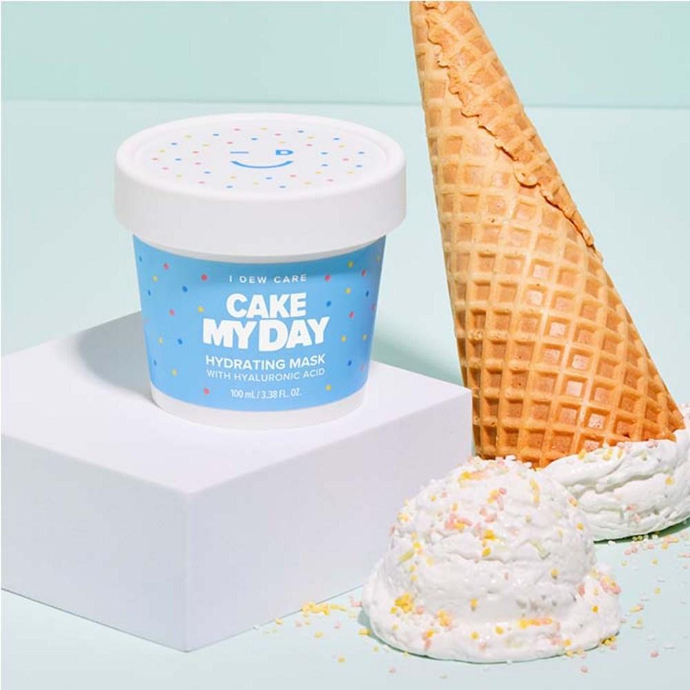 Idewcare Cake My Day Увлажняющая смываемая маска-спринг 100 мл, 1 упаковка, 1 шт.