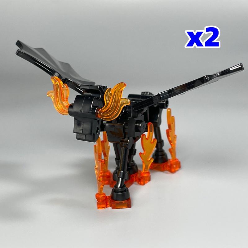 MOC Детали Монтаж Фигурка Танский монах Король Лошадь Сцена битвы Всадник Аксессуары Строительные блоки Игрушки для мальчиков