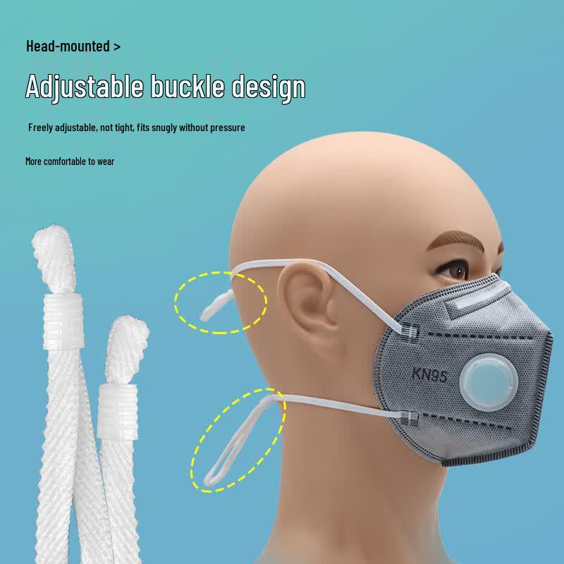 Xiwei KN95 Anti-Dust Mask with Breathing Valve and Activated Carbon
