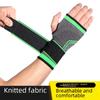 Breathable Knitted Wrist Support: Anti-Sprain, Pressurized Guard for Adult Weightlifting and Outdoor Sports Training.