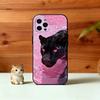 Чехол для телефона Черная пантера Силиконовый Мягкий Для IPhone 17 16 15 14 13 12 11 X XR Plus Pro Max Plus