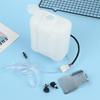 Car Windshield Washer Reservoir Tank Universal 2Pin with 12V Pump Hose Jet for Superior Glass Spray Cleaning Ease