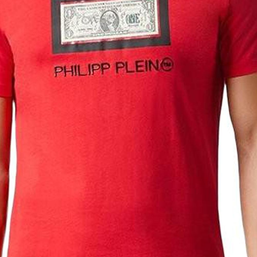 PHILIPP PLEIN T Shirt Men's Red S19C-MTK3030-PJY002N-13
