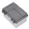 Electrical Junction Box Transparent Cover IP67 ABS Plastic Electrical Connection Box for Power Suppl