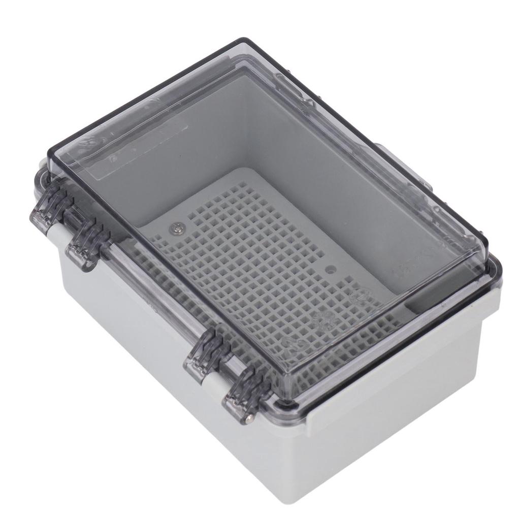 Electrical Junction Box Transparent Cover IP67 ABS Plastic Electrical Connection Box for Power Suppl