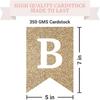 Pre-Strung Bride To Be Banner - No DIY - Gold Glitter Bachelorette Bridal Party Banner - Pre-Strung Garland on 8 ft Strand - Gold Bachelorette Bridal