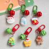 Мультяшная рождественская елка, снеговик, Санта-Клаус, брелок, креативный рождественский брелок, рюкзак, украшения, аксессуары, подарки