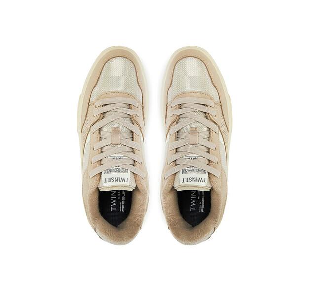 Twinset Кроссовки 251TCP034 Бежевый