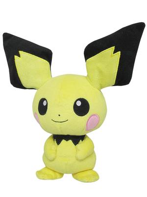 Sanei Boeki Pokemon ALL STAR COLLECTION Пичу (S) Мягкая игрушка Покемон PP25 Ш19 х Г9 х В21см