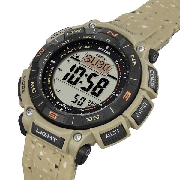 Casio Men's PRO TREK PRG-340SC-5JF [PRO TREK Climber Line] Round Watch Resin *Biomas Plastic