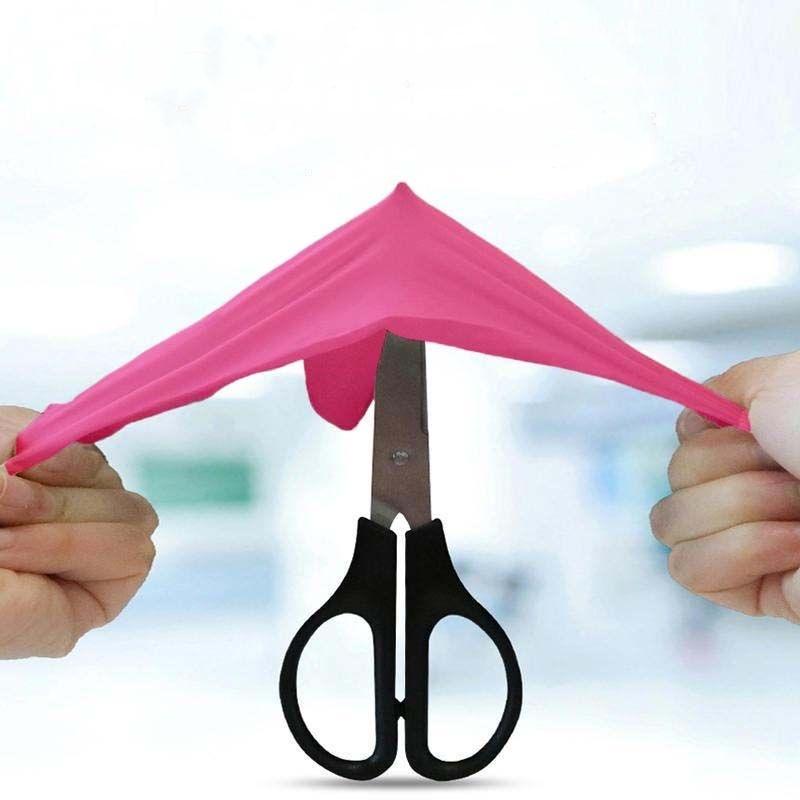 100 ШТ Розовые Нитриловые Одноразовые Перчатки Рабочие Перчатки для Домашней Уборки Кухни Парикмахерской Тату Перчатки Латексные Без Пудры