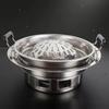 Portable Thai Picnic Grill Pan Multi-function Food Griddle Korean Barbecue Grill Tray  Camping