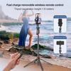 AI Face Tracking Selfie Stick Tripod, 1.8m Extendable 360° Rotation, Gesture Control Anti-Shake with Bluetooth Remote for Vlog Live Stream