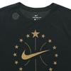 Nike Bronzing Logo Sports Quick Dry Basketball Short Sleeve Black Men's 913343-010