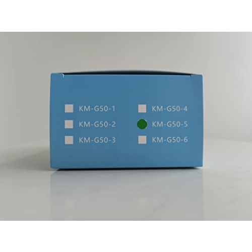 KIMAFUN G50-5 Wireless Lavalier Microphone for iPhone/iPad, Plug & Play, Instant Connection, Noise Reduction, 360 Sound Collection, Recording, No App