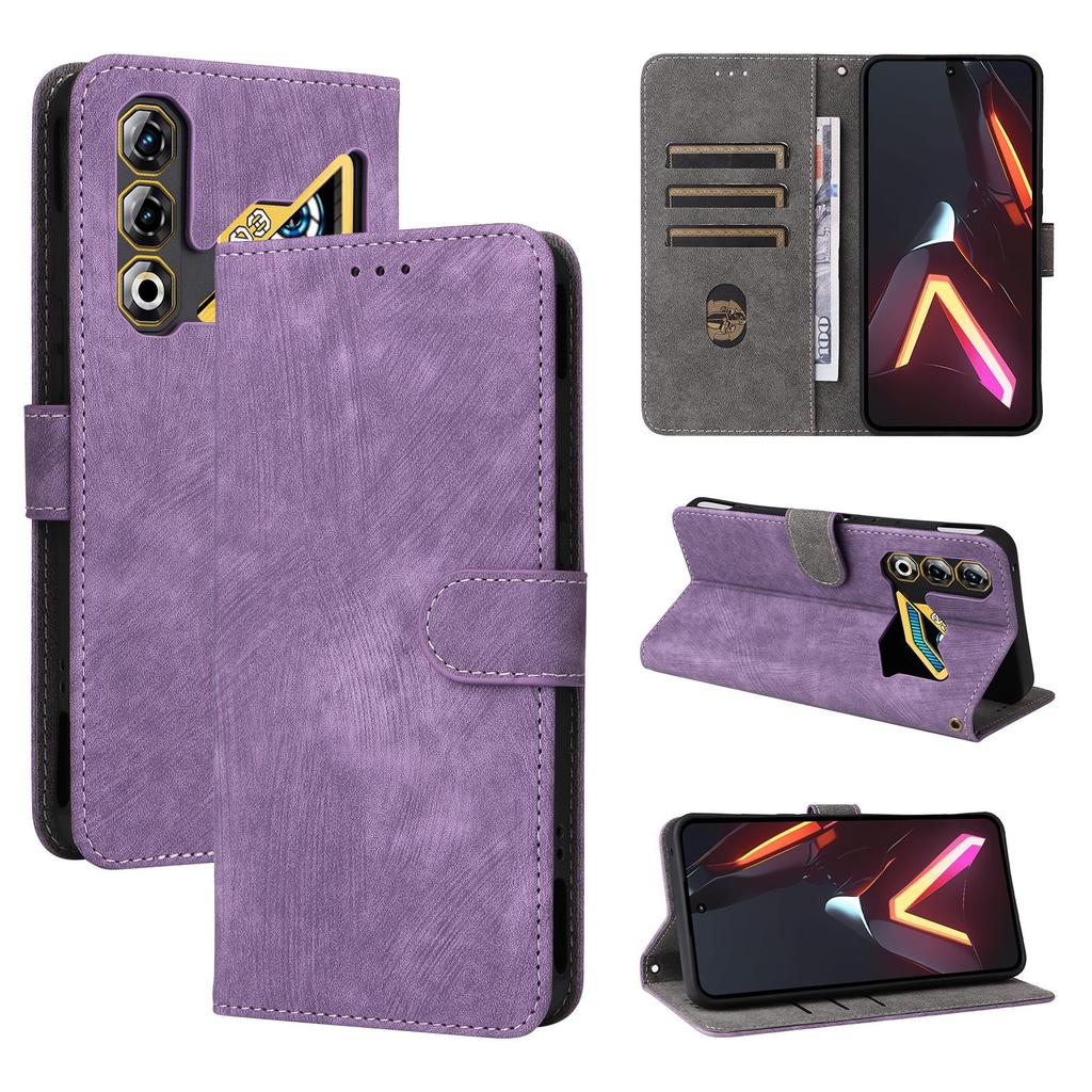 Flip Cover for ZTE Nubia Neo 3 GT PU Leather Full-Body Protection With [RFID Blocking] Shockproof Durable Retro Phone Case