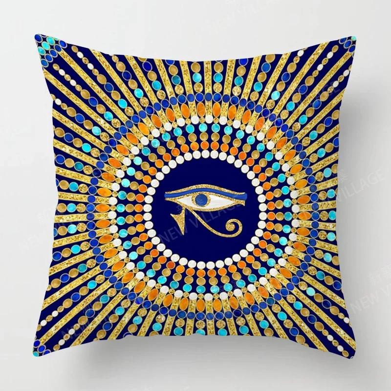 Осенний Домашний Декор Осенний Декор Гостиной Наволочка для Декоративной Подушки Диван Бохо Наволочка Мандала   X