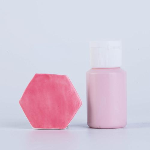 24 цвета Керамический подглазурный цветной концентрат Стабильный и прочный 60 мл Пигмент для керамики Средняя температура 1180-1320 ℃