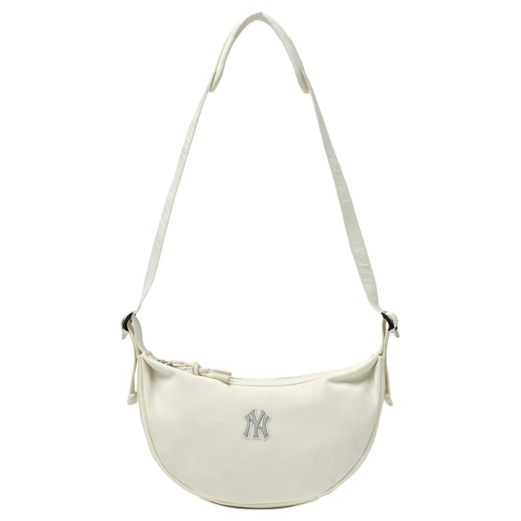 MLB NY Versatile Nylon Shoulder Bag Unisex bags White 3ABQA016N-50CRD