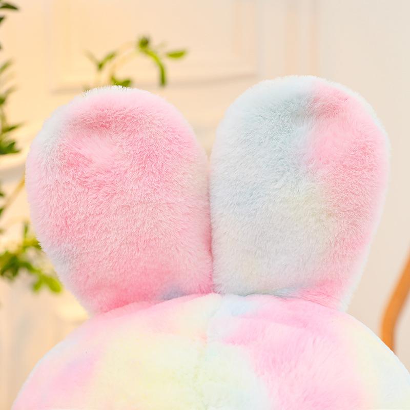Double-sided Octopus Rabbit Plush Toy Colorful Rabbit Flip Face Octopus Doll