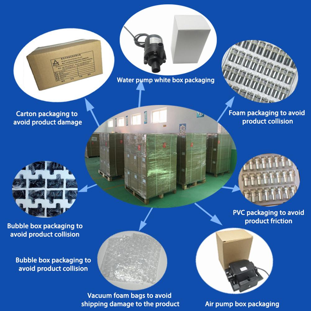 DC 12V/24V Электрический Водяной Насос Портативный Погружной Водяной Насос 5/5.5M 800L/h Бесщеточный Двигатель Для Системы Охлаждения Фонтанов Нагревателя