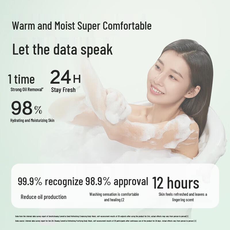 Seagilon Camellia Seed Refreshing Body Wash