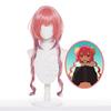 70cm Anime Miss Kobayashi's Dragon Maid Iruru Cosplay Wig Pink Wig Synthetic Hair Heat Resistant Wig