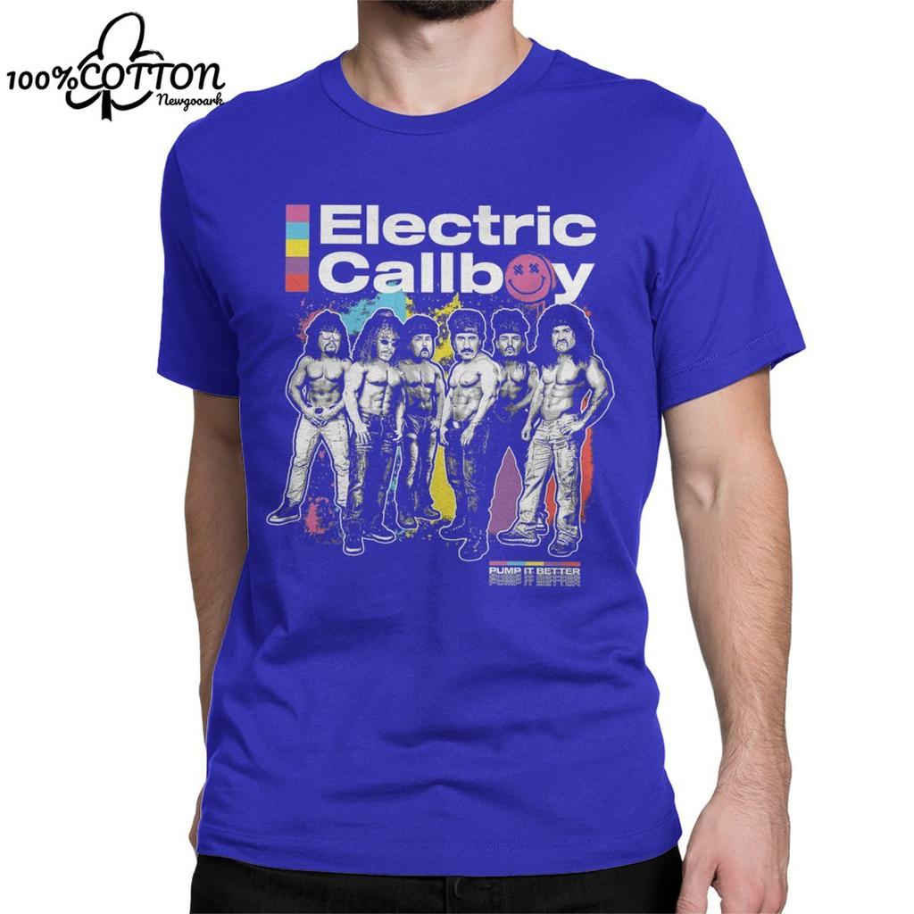 LE Electric Callboy Tour T Shirt Men Women Pure Cotton Casual T-Shirts Round Neck German Music