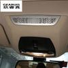 Car Styling Front Reading Lamp Speaker Decoration Trim For BMW 7 Series F01 F02 2009-2015 Interior Roof Light Auto Cover