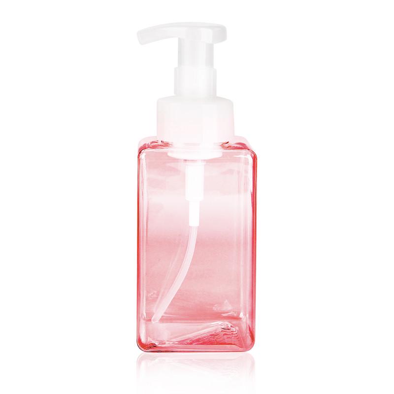 Dispenser Soap Foam Foaming Pump Empty Square Bottle Plastic Travel
