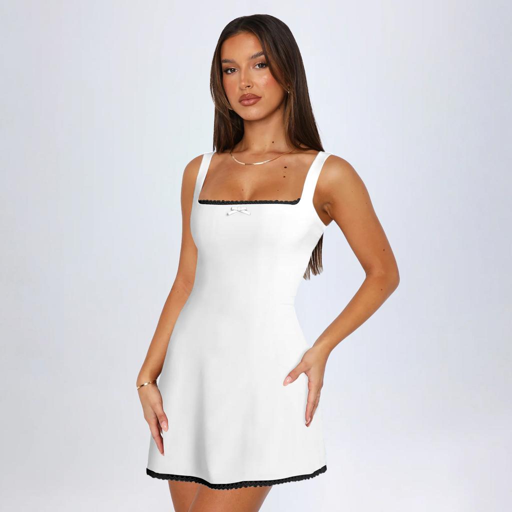 Женское мини-короткое платье